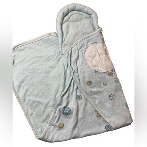 baby swaddle blanket blue